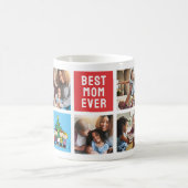 Weihnachtserden | Mama FotoCollage Kaffeetasse (Mittel)
