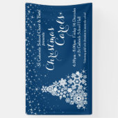 Weihnachtsereignisschein-Baumfahne Banner (Vertikal)