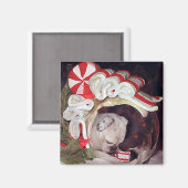 Weihnachtserinnerungen Magnet (Vorderseite/Rückseite)