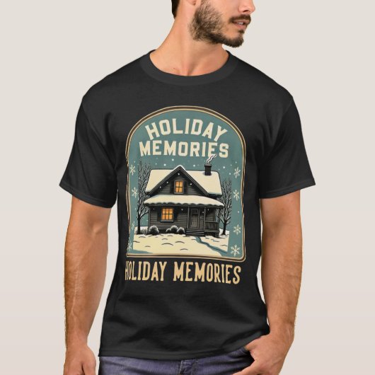 Weihnachtserinnerungen T-Shirt (Vorderseite)