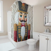 Weihnachtsernährstoff gestoppt duschvorhang (Beispiel)