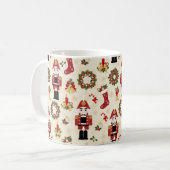 Weihnachtsernährungsmittel-Tasse Kaffeetasse (Vorderseite Links)
