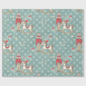 Weihnachtsernte und Rock Geschenkpapier (Flach)