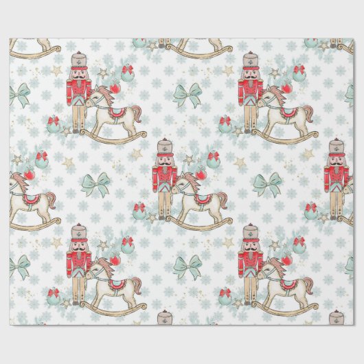 Weihnachtsernte und Rock Geschenkpapier (Flach)