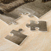 Weihnachtsesel Vintage Puzzle (Seite)