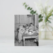 Weihnachtsessen 1936 feiertagspostkarte (Stehend Vorderseite)