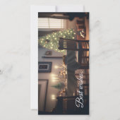 Weihnachtsessen Dankeskarte (Vorderseite)