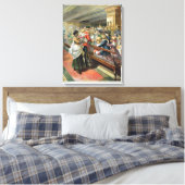 Weihnachtsessen der Kinder auf See Leinwanddruck (Insitu (Schlafzimmer))