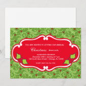 Weihnachtsessen Einladung (Vorne/Hinten)
