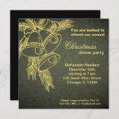 Weihnachtsessen Einladung (Vorne/Hinten)
