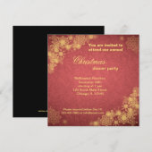 Weihnachtsessen Einladung (Vorne/Hinten)