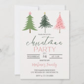 Weihnachtsessen Einladungen Weihnachtsfest (Vorderseite)