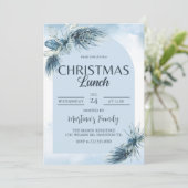 Weihnachtsessen Einladungen Weihnachtsfest (Stehend Vorderseite)