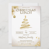 Weihnachtsessen Einladungen Weihnachtsfest (Vorderseite)