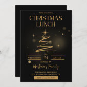 Weihnachtsessen Einladungen Weihnachtsfest (Vorne/Hinten)