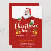 Weihnachtsessen Einladungen Weihnachtsfest (Vorne/Hinten)