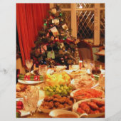 Weihnachtsessen Flyer (Vorne)