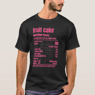 Weihnachtsessen Fruchtskuchen Dessert Ernährung Fi T-Shirt