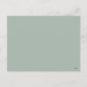 Weihnachtsessen II Viktorianisch Feiertagspostkarte (Rückseite)