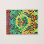 Weihnachtsessen Liebe Spielen Hakuna Matata Color. Puzzle (Horizontal)