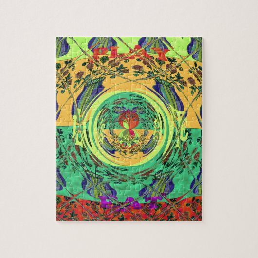 Weihnachtsessen Liebe Spielen Hakuna Matata Color. Puzzle (Vertikal)