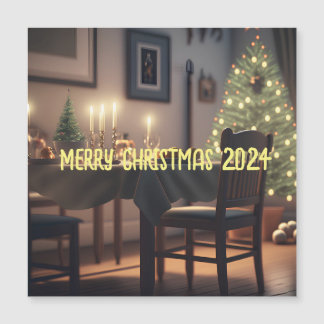 Weihnachtsessen Magneteinladung