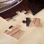 Weihnachtsessen Monogram Food Angels Tradition Puzzle (Seite)