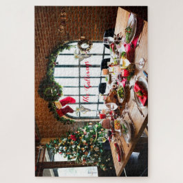 Weihnachtsessen Monogram Food Angels Tradition Puzzle