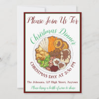 Weihnachtsessen Party UK Festive British Food