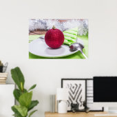 Weihnachtsessen Poster (Heimbüro)