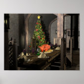 Weihnachtsessen Poster (Vorne)