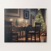 Weihnachtsessen Puzzle (Horizontal)