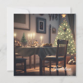 Weihnachtsessen Save The Date (Vorderseite)
