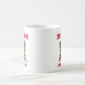 Weihnachtsessen serviert Lustiger Eichhörnchen-Bec Kaffeetasse (Mittel)