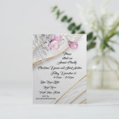 Weihnachtsessen und Stille Auktion Einladung (Stehend Vorderseite)