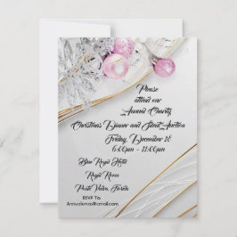 Weihnachtsessen und Stille Auktion Einladung