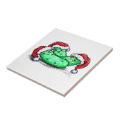 Weihnachtsessiggurken Fliese (Seite)