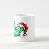 Weihnachtsessiggurken Kaffeetasse (Mittel)