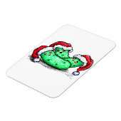 Weihnachtsessiggurken Magnet (Linke Seite)