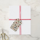 Weihnachtsetiketten Geschenkanhänger (Mit Garn)