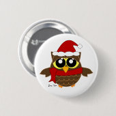 Weihnachtseule Button (Vorne & Hinten)