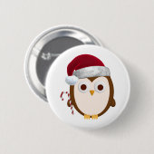 Weihnachtseule Button (Vorne & Hinten)