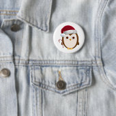 Weihnachtseule Button (Beispiel)
