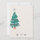 Weihnachtsfahrt durch Geschenkwechsel Einladung (Rückseite)