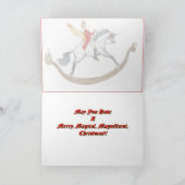 Weihnachtsfahrt Karte (Innenseite)