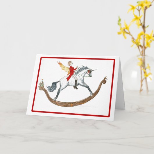 Weihnachtsfahrt Karte (Gelbe Blume)