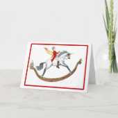 Weihnachtsfahrt Karte (Vorderseite)