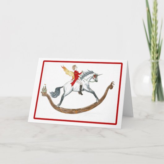 Weihnachtsfahrt Karte (Vorderseite)