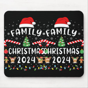 Weihnachtsfamilie 2024 Elf Squad Weihnachtsfeierta Mousepad