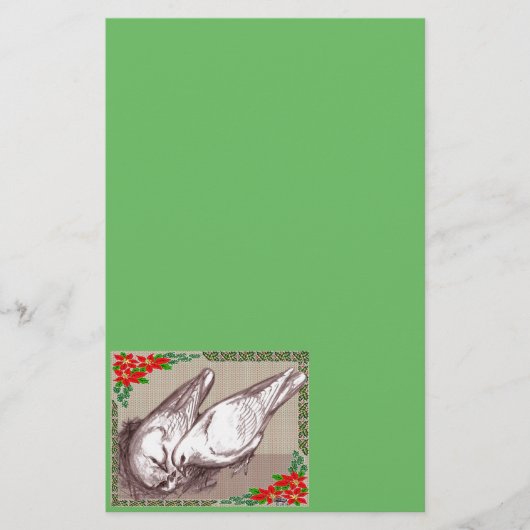 Weihnachtsfamilie Briefpapier (Vorderseite)